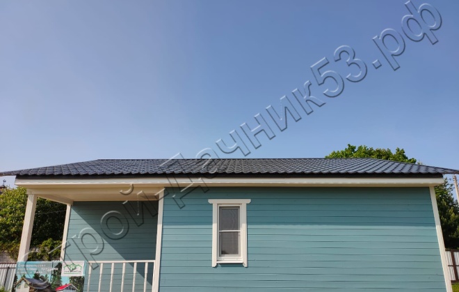 2 Каркасно-щитовой дом Д-23, 8,5х8 м, 68 М², Ленинградская область, Всеволожский район, ДНТ “Поляна-2” (10)